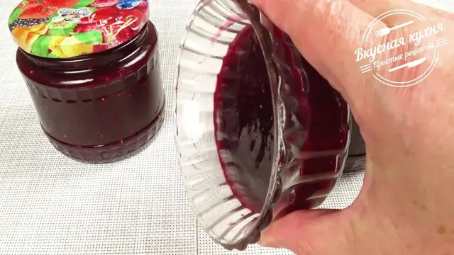 Малиновый джем без косточек