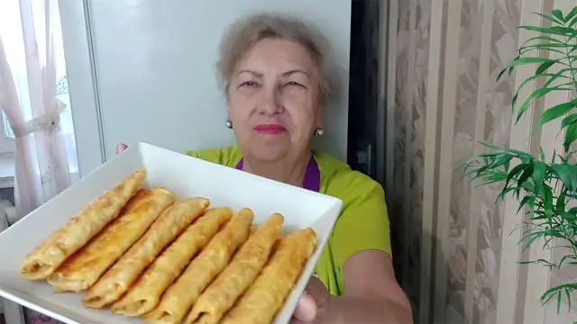 Хрустящий лаваш с мясом и грибами