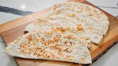 Очень вкусный завтрак из лаваша