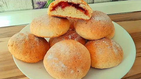 Бездрожжевые творожные булочки как пух