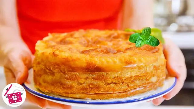 Яблочный пирог Три стакана
