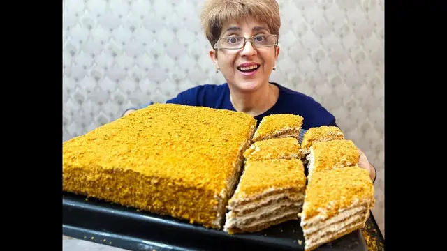 Новый Медовик без масла
