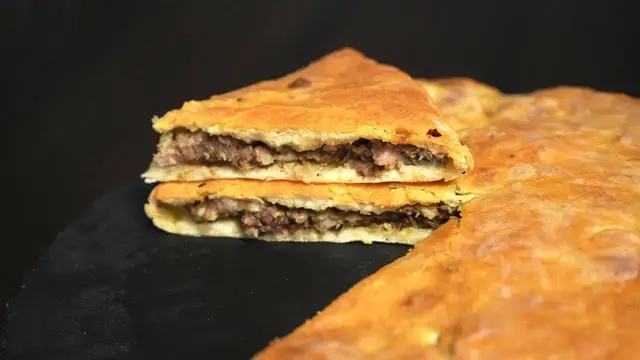 Мясной пирог по-грузински