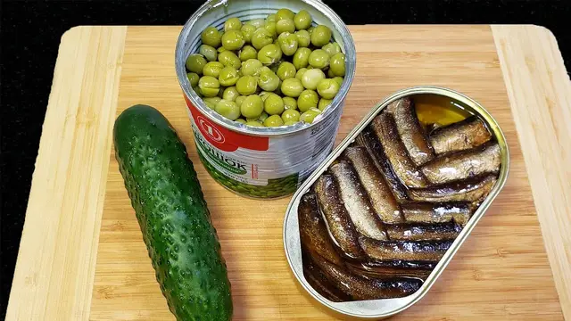 Вкусный салат из простых продуктов