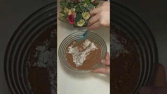 Быстрое шоколадное печенье