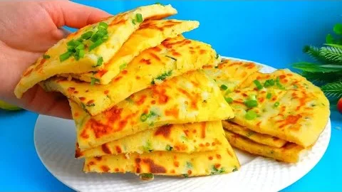 Лепешки на сковороде с сыром