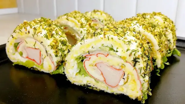 Праздничная закуска из плавленного сырка