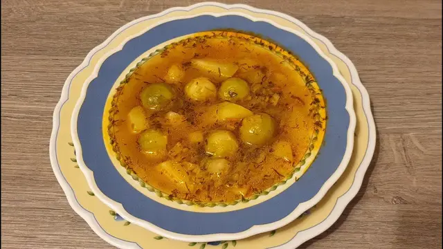 Вкусный наваристый овощной суп