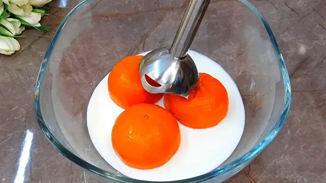 Мандариновый пирог