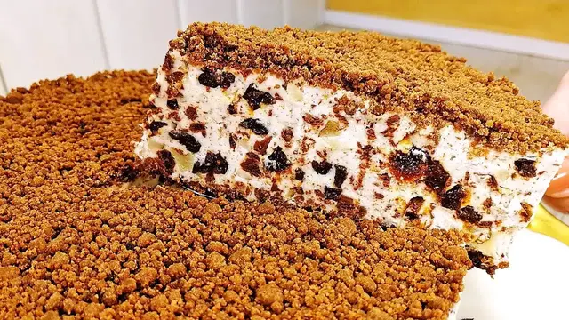 Вкусный торт без выпечки