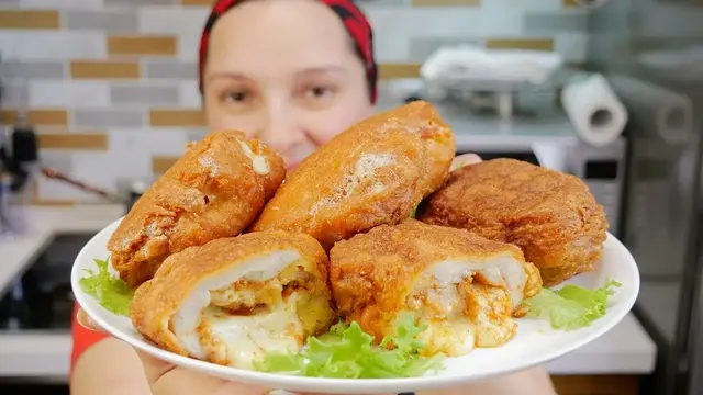 Конверты из куриного филе