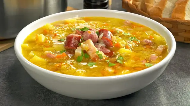 Вкусный чечевичный суп за 40 минут