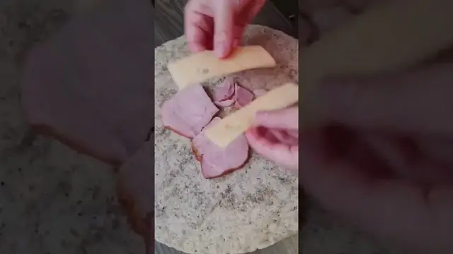Закуска в лаваше на завтрак