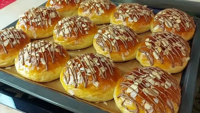Вкусные булочки к чаю