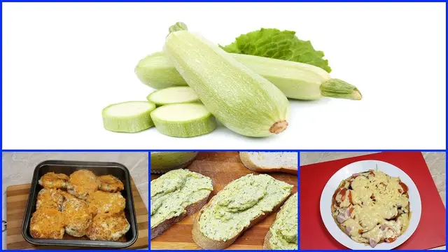 3 вкусных рецепта из кабачков