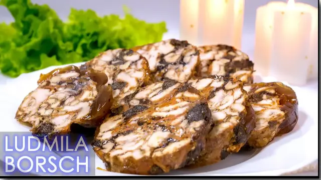 Мясная закуска на новогодний стол