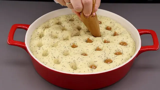 Сахарный пирог с кремом