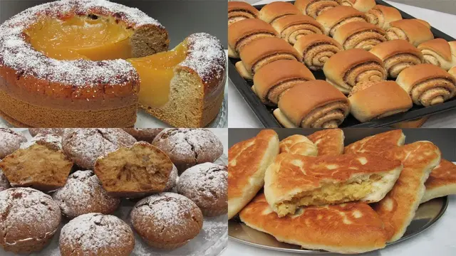 Постная выпечка к чаю 