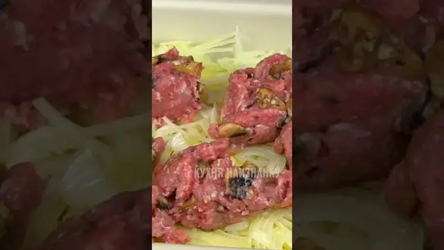 Картофельная запеканка с фаршем