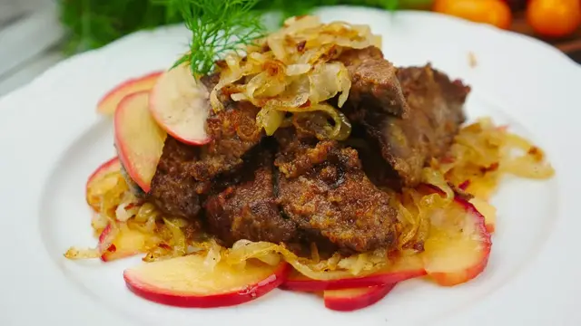 Как вкусно пожарить печенку