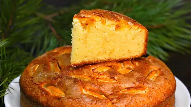 Лимонный пирог к чаю
