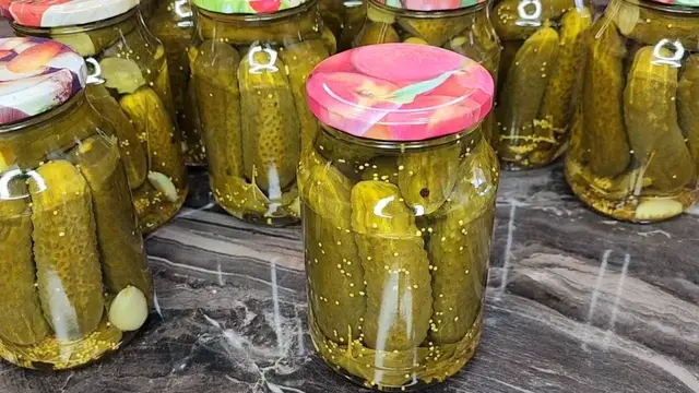 Хрустящие огурцы на зиму