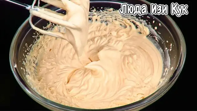 Карамельный крем доя тортов
