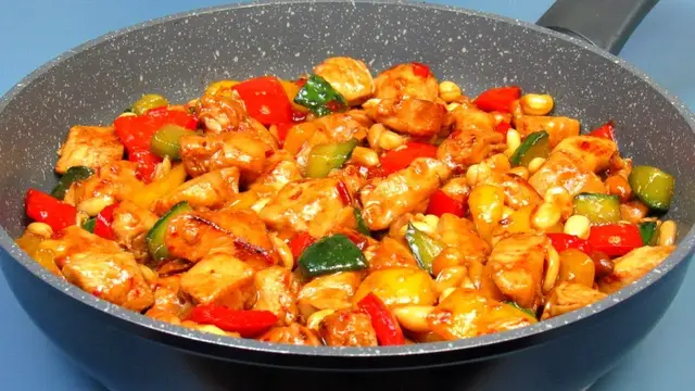 Обалденно вкусная курица в кисло-сладком соусе