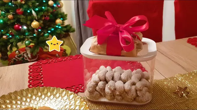Ванильное ореховое печенье