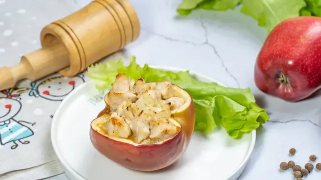 Праздничная курица в духовке