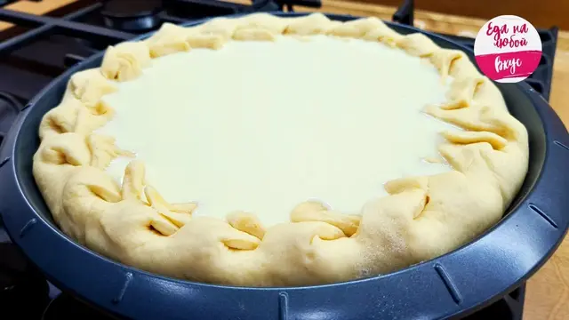 Татарский воздушный пирог с нежной начинкой