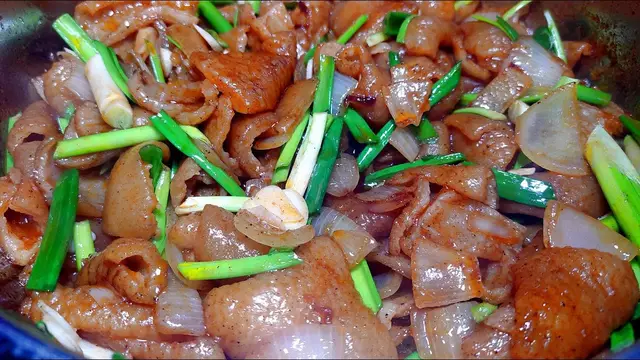 Свиная шкурка по-корейски