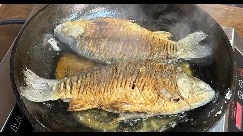 Жареный карась без костей