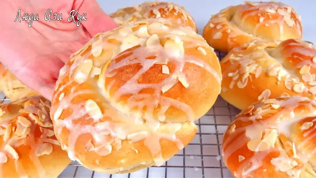 Сладкие булочки к чаю