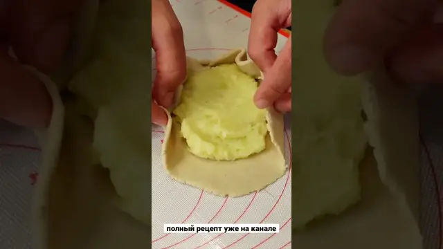 Постные пирожки с картошкой 