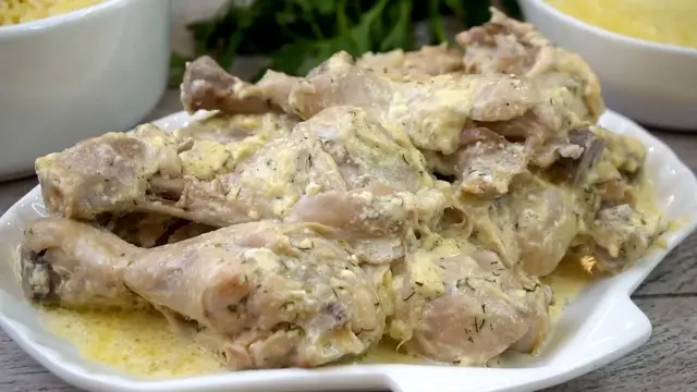 Нежная и сочная курица на ужин