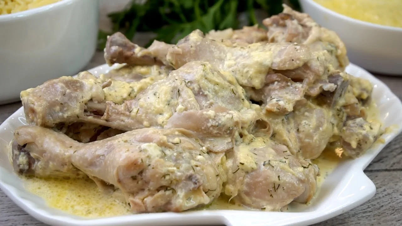 Нежная и сочная курица на ужин