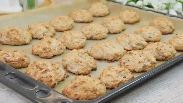 Яблочное печенье