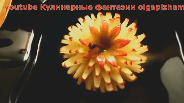 Как красиво нарезать яблоки