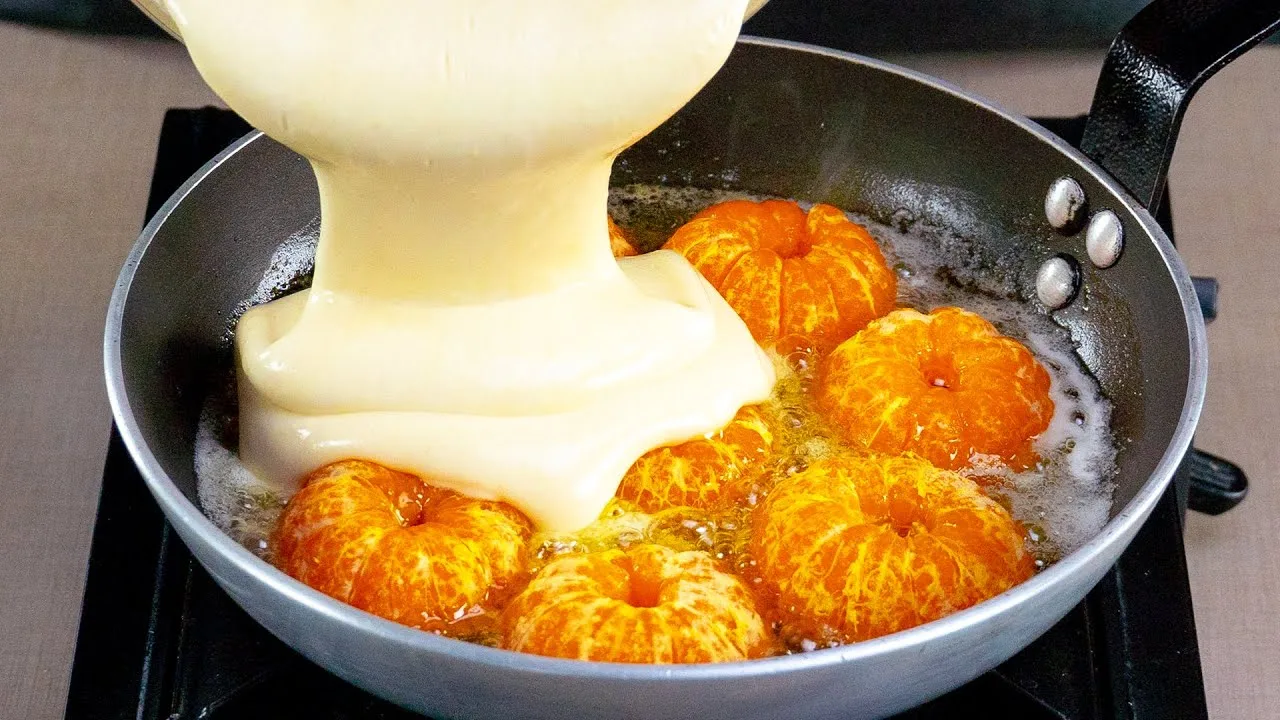 Лучший мандариновый десерт без выпечки