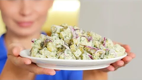 Восхитительный немецкий салат из картошки
