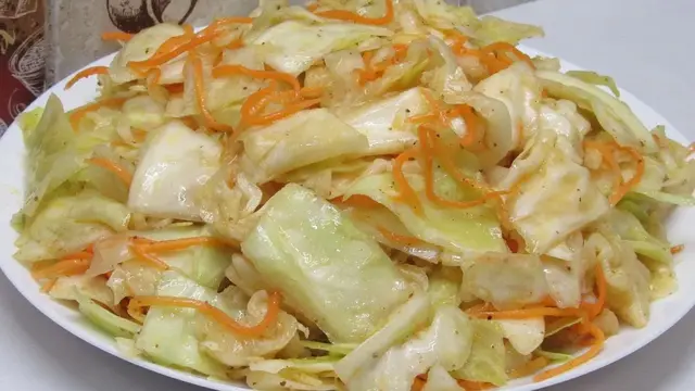 Вкусный салат из капусты по-корейски 