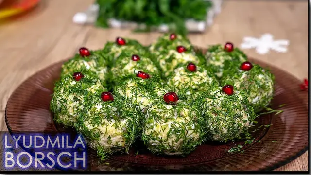 Простая закуска на новогодний стол 