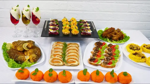 Лучшие закуски на праздничный стол