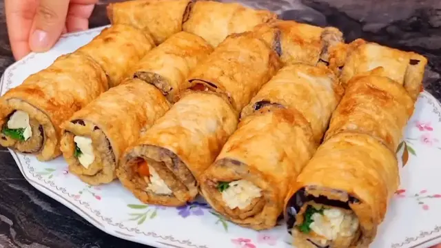Вкусная закуска из баклажан