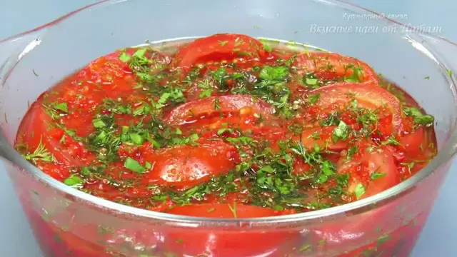 Маринованные помидоры по-корейски