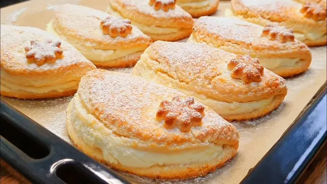 Вкусные пирожки с творогом