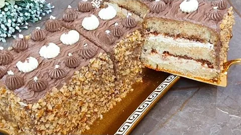 Вкусный торт к чаю