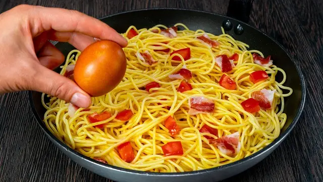 Отварные спагетти