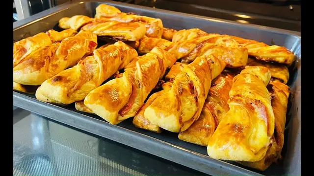 Домашняя пицца из теста на кефире